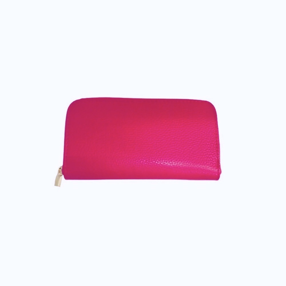 Italian Leather Zip Wallet